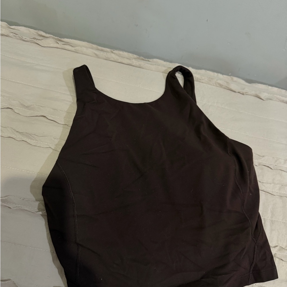 lululemon athletica Black Tank Top
